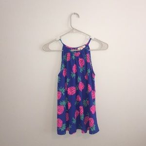 Girls Pineapple Tank-Top